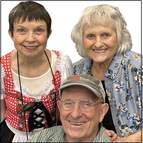 Maggie, Bill, and Edna
